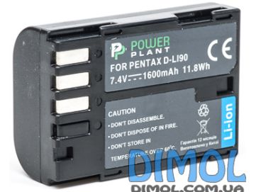Аккумулятор  PENTAX D-LI90