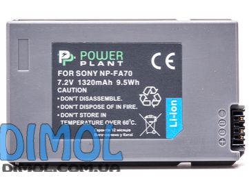 Аккумулятор  SONY NP-FA70