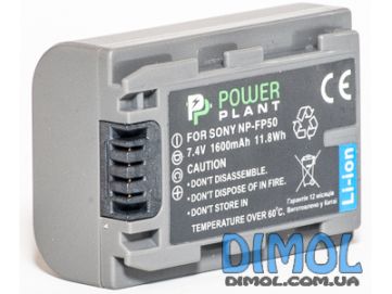 Аккумулятор  SONY NP-FP50