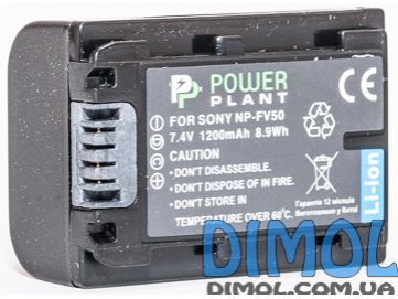 Аккумулятор  SONY NP-FV50