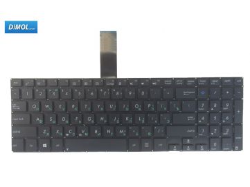 Оригинальная клавиатура для ноутбука Asus S551, S551LA, S551LB, V551LA, V551LB, rus, black
