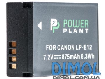 Аккумулятор  CANON LP-E12