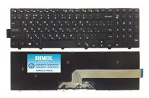 Оригинальная клавиатура для ноутбука Dell Inspiron 15-3000, 15-5000, 17-5000, Inspiron 3541, 3542, 3543, 3551, 3558, 3878, 5542, 5545, 5547, 5558, 5559, 5748, 5749, 5755, 5758, 5759, Vostro 3546 rus, black