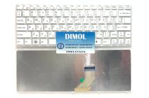 Оригинальная клавиатура для ноутбука Sony Vaio SVE11 series, white, white frame