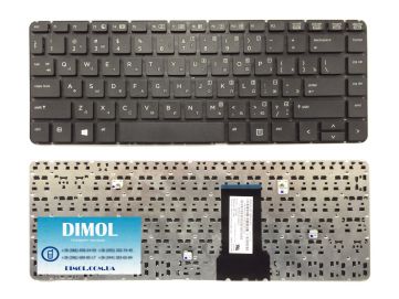 Оригинальная клавиатура для ноутбука HP ProBook 430 G1 rus, black, без рамки