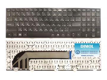 Оригинальная клавиатура для ноутбука HP ProBook 4540s, 4545s rus, black, с рамкой