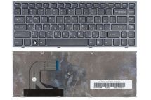 Оригинальная клавиатура для ноутбука Sony Vaio VPC-S series, black, ru