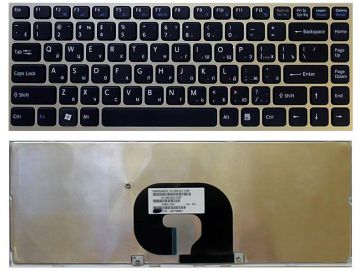 Оригинальная клавиатура для ноутбука Sony Vaio VPC-Y, series, black, ru