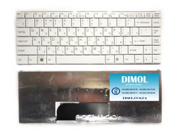 Оригинальная клавиатура для ноутбука Sony Vaio VGN-N series, white, ru