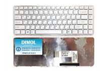 Оригинальная клавиатура для ноутбука Sony Vaio VGN-NW series, white, ru