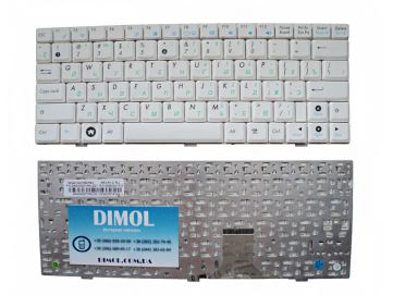 Клавиатура для ноутбука ASUS EeePC 904, 905, 1000, 1002, S101, rus, white