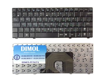 Оригинальная клавиатура для ноутбука Asus Eee 900HA, 900HD, 900SD, S101, T91, T91MT, ru, Black