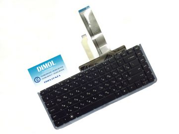 Оригинальная клавиатура для ноутбука HP Envy 15-3000, 15-3200 series, rus, black, backlit