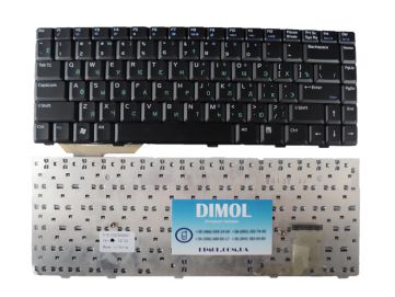 Клавиатура для ноутбука ASUS A8, A88, W3, W3000, W6, F8, N80, X80, V6000, Z63, Z99, rus, black