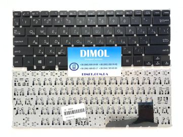 Оригинальная клавиатура для ноутбука ASUS X201, X201E, X202, X202e, Q200, Q200E, S200, S200E series, rus, black, без фрейма
