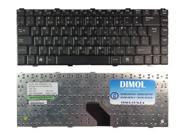 Клавиатура для ноутбука ASUS S96, Z62, Z84, Z96, rus, black
