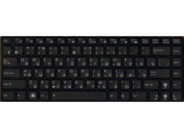 Клавиатура для ноутбука Asus U80 Black with backlit