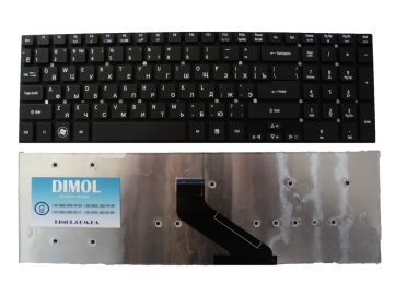Клавиатура для ноутбука Acer Aspire 5755, 5830, z5we1, z5we3, v5we2, E1-522, E1-532, E1-570G, E1-731, V3-551, E5-571, V3-731, E5-771, E5-771G, Q5WV1 VA70 rus, black
