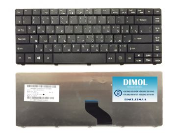 Оригинальная клавиатура для ноутбука Acer Aspire E1-421, E1-431, E1-471; TravelMate 8331, 8371, 8431, 8471 (RU), black