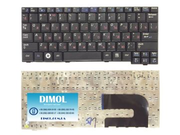 Оригинальная клавиатура для Samsung N108, N110, N127, N130, N135, N138, N140, ND10, NC10, rus, black