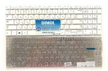 Оригинальная клавиатура для Samsung 370R5E series, ru, white, без рамки