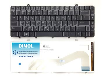 Оригинальная клавиатура для Dell Alienware M11x R1 series, black, ru, подсветка