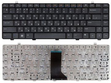 Оригинальная клавиатура для Dell Inspiron 1464 series, black, ru