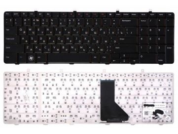 Оригинальная клавиатура для Dell Inspiron 1764 series, black, ru
