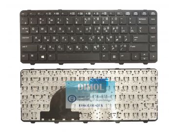 Оригинальная клавиатура для ноутбука HP ProBook 640 G1, ProBook 645 G1 series, rus, black