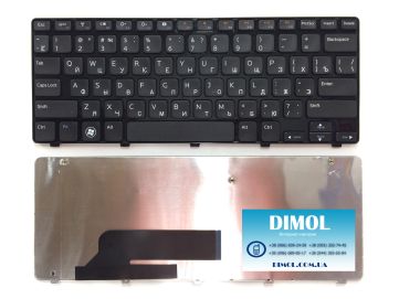 Оригинальная клавиатура для Dell Inspiron M101z series, ru, black