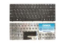 Оригинальная клавиатура для ноутбука MSI EX460, CR400, X300, X320, X340, X400, X410, X430, U200, U250 series, black, ru