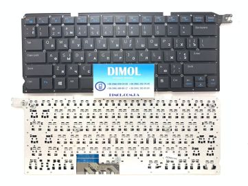 Оригинальная клавиатура для Dell Vostro 5460, 5470 series, ru, black