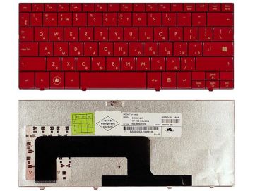 Оригинальная клавиатура для HP Compaq Mini 700 series, red, ru