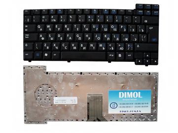 Клавиатура для HP Compaq nc6100, nc6110, nc6120, nc6130, nc6320, nx6105, nx6110, nx6115, nx6120, nx6130, nx6310, nx6315, nx6320, nx6325 black Original RU