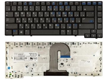Оригинальная клавиатура для HP Compaq 6510B, 6515B, 6515, 6710, 6710B, 6710S, 6715B, 6715S series, black, ru