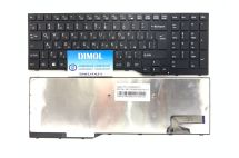Оригинальная клавиатура для Fujitsu-Siemens LifeBook A544, AH544, AH564 series, black, ru