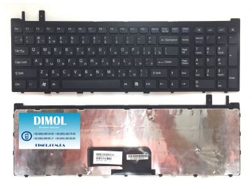 Оригинальная клавиатура для ноутбука Sony Vaio VGN-AW series, black, ru