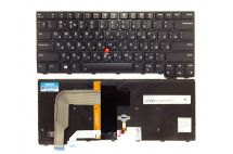 Оригинальная клавиатура для Lenovo ThinkPad T460s, T470s, series, black, ru, подсветка