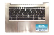 Оригинальная клавиатура для ноутбука Asus UX42, UX42V, BX42V rus, black, ru, передняя панель, подсветка