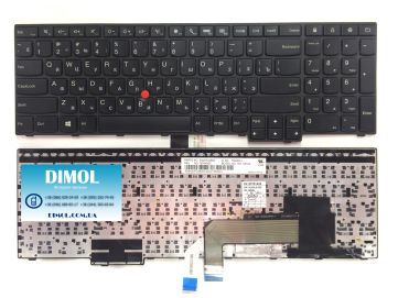 Оригинальная клавиатура Lenovo ThinkPad E550, E555, E550C, E560, E565, E560C series, ru, black