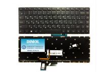 Оригинальная клавиатура для Lenovo Yoga 2 13 black, ru, подсветка