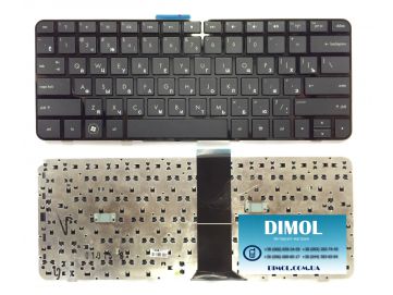 Оригинальная клавиатура для HP Compaq Presario CQ32, Pavilion dv3-4000 series, black, black frame, ru