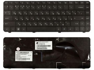 Оригинальная клавиатура для HP Compaq Presario CQ42, G42 series, black, ru