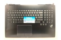 Оригинальная клавиатура для ноутбука Asus ROG G750, G750JH, G750JM, G750JS, G750JW, G750JX, G750JZ series, rus, black, подсветка 