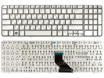 Оригинальная клавиатура для HP Compaq Presario CQ60, G60 series, silver, ru