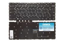 Оригинальная клавиатура для ноутбука Lenovo IdeaPad 110-14ISK series, ru, black