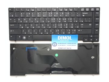 Оригинальная клавиатура для HP EliteBook 8440p, 8440w series, ru, black