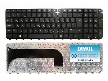 Оригинальная клавиатура для ноутбука HP Envy m6-1001, m6-1001, m6-1002, m6-1003, m6-1004, m6-1005, m6-1006, m6-1007, m6-1008, m6-1009, m6-1010, m6-1011, m6-1012, rus, black, рамка