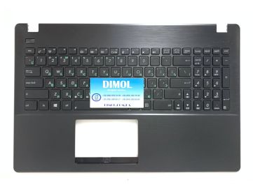 Оригинальная клавиатура для ноутбука Asus X551, X551CA, X551MA, R512, R512CA, R512MA series, ru, black