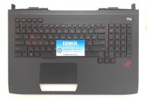 Оригинальная клавиатура для ноутбука Asus G751 black, подсветка, передняя панель Оригинальная клавиатура для ноутбука Asus G751 black, подсветка, передняя панель